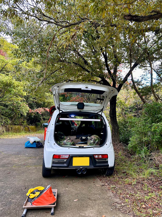 アルトワークスのフローターで釣り・バス釣り・釣り場快速号に関するカスタム事例の投稿画像6枚目