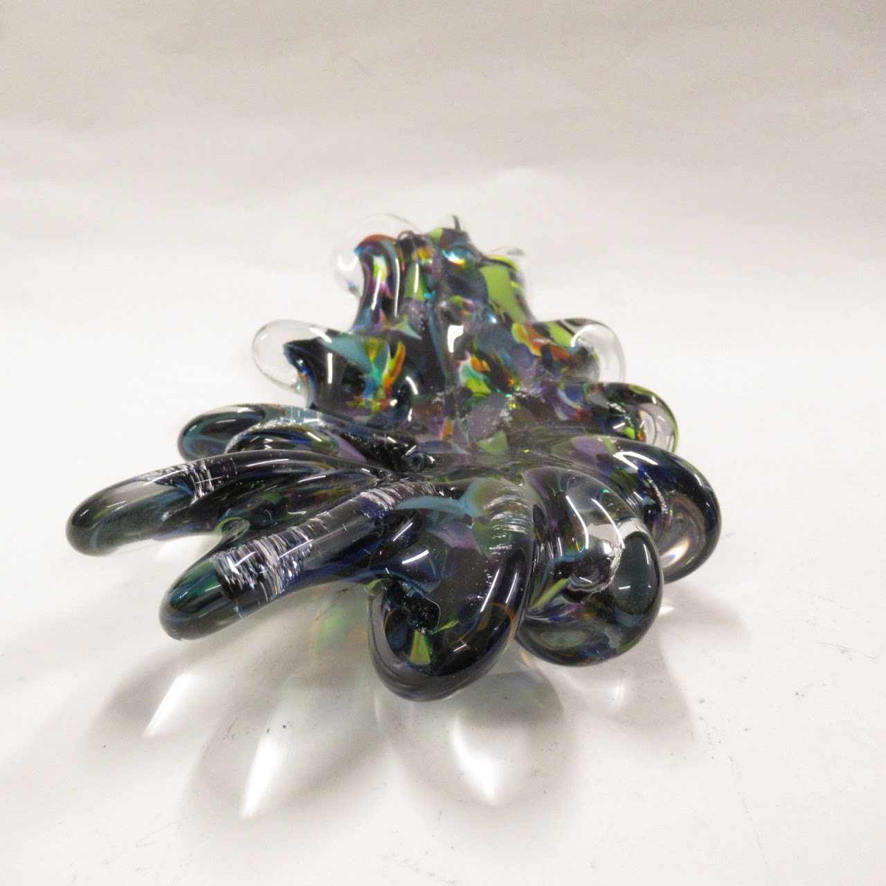 David Goldhagen Art Glass Splash Bowl