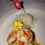 fancy dinner party in Interlaken in Grindelwald, Switzerland 