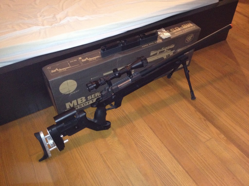 WELL MB05 AWM APS2 Airsoft Sniper Rifle – Stuart Lowry