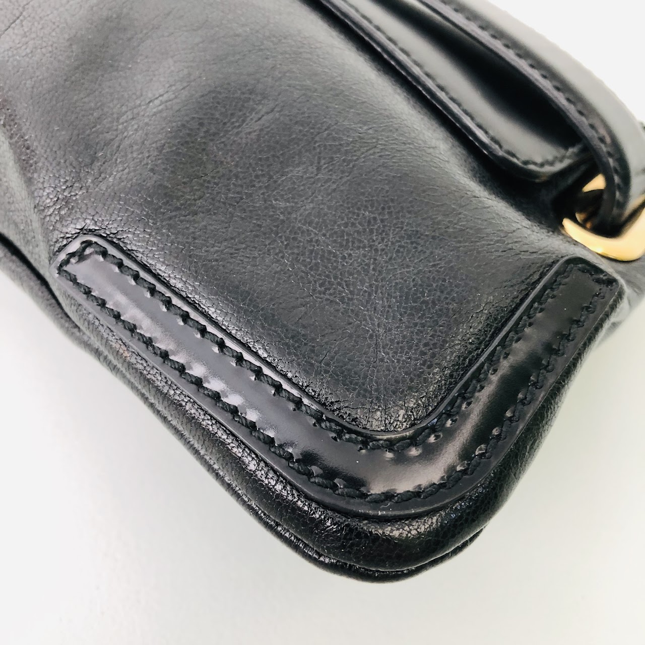 Balenciaga Leather Luna Clutch