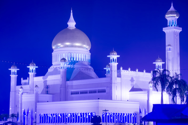 Brunei Old Mosque Light-up7