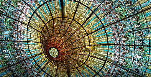 Art Nouveau Stained Glass