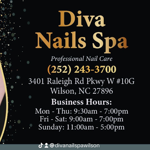 Diva Nails Spa logo