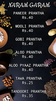 Naram Garam menu 4