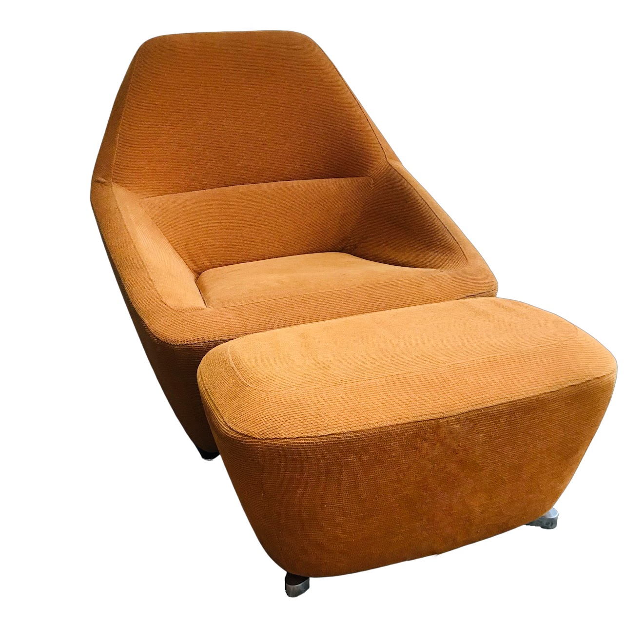 Ligne Roset Modern Lounge Chair & Ottoman