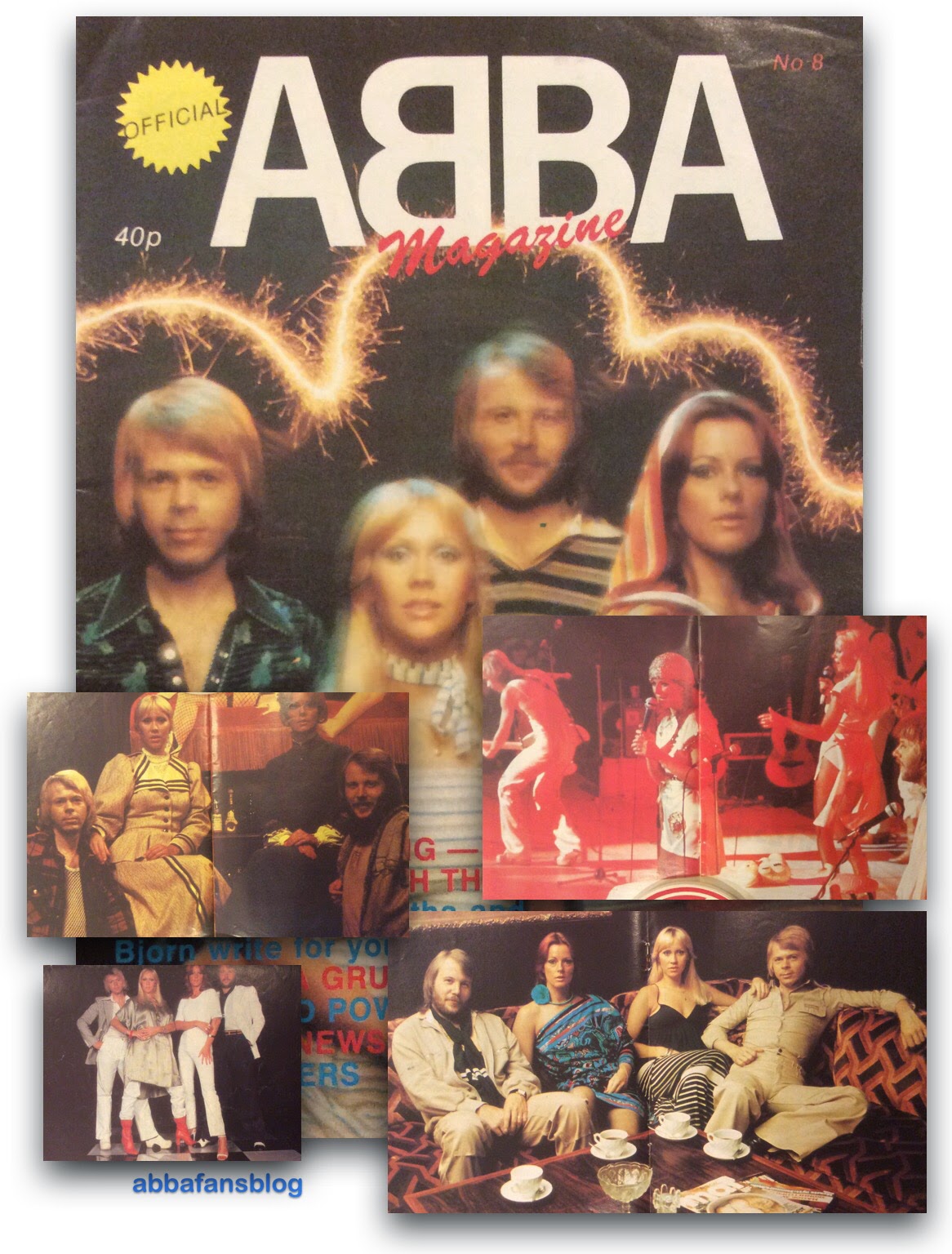 ABBA Fans Blog: Abba Magazine No. 8 Pictures