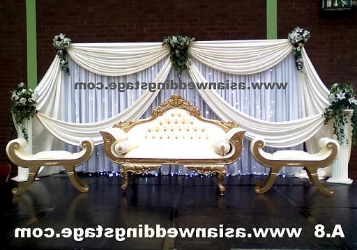 stages wedding decor