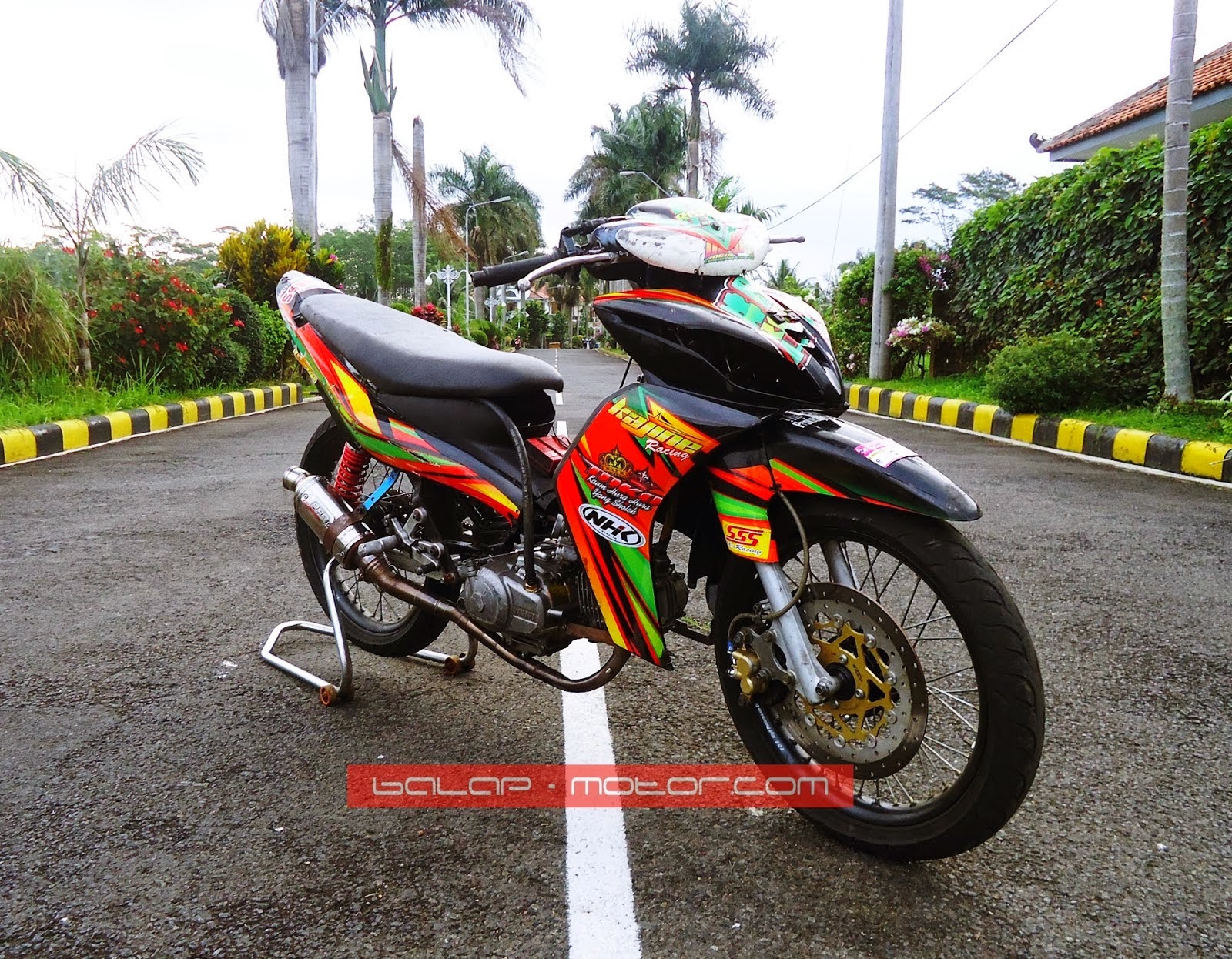 Motor Yamaha Jupiter Z Modifikasi Trail