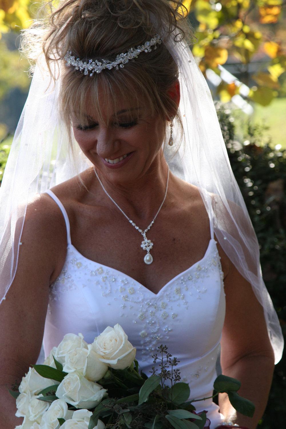 Crystal headpiece Wedding