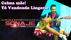 calma mãe to vendendo lingerie