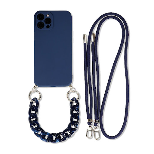 Title 11, Diagonal Double Lanyard Phone Case for 14 Pro M...