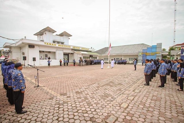 Kapolres Sergai Hadiri Upacara Bendera Peringatan Harkitnas Ke-116