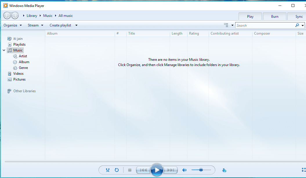 Windows Media Player 모양 |  이퀄라이저가 포함된 Windows 10을 위한 5가지 최고의 음악 플레이어