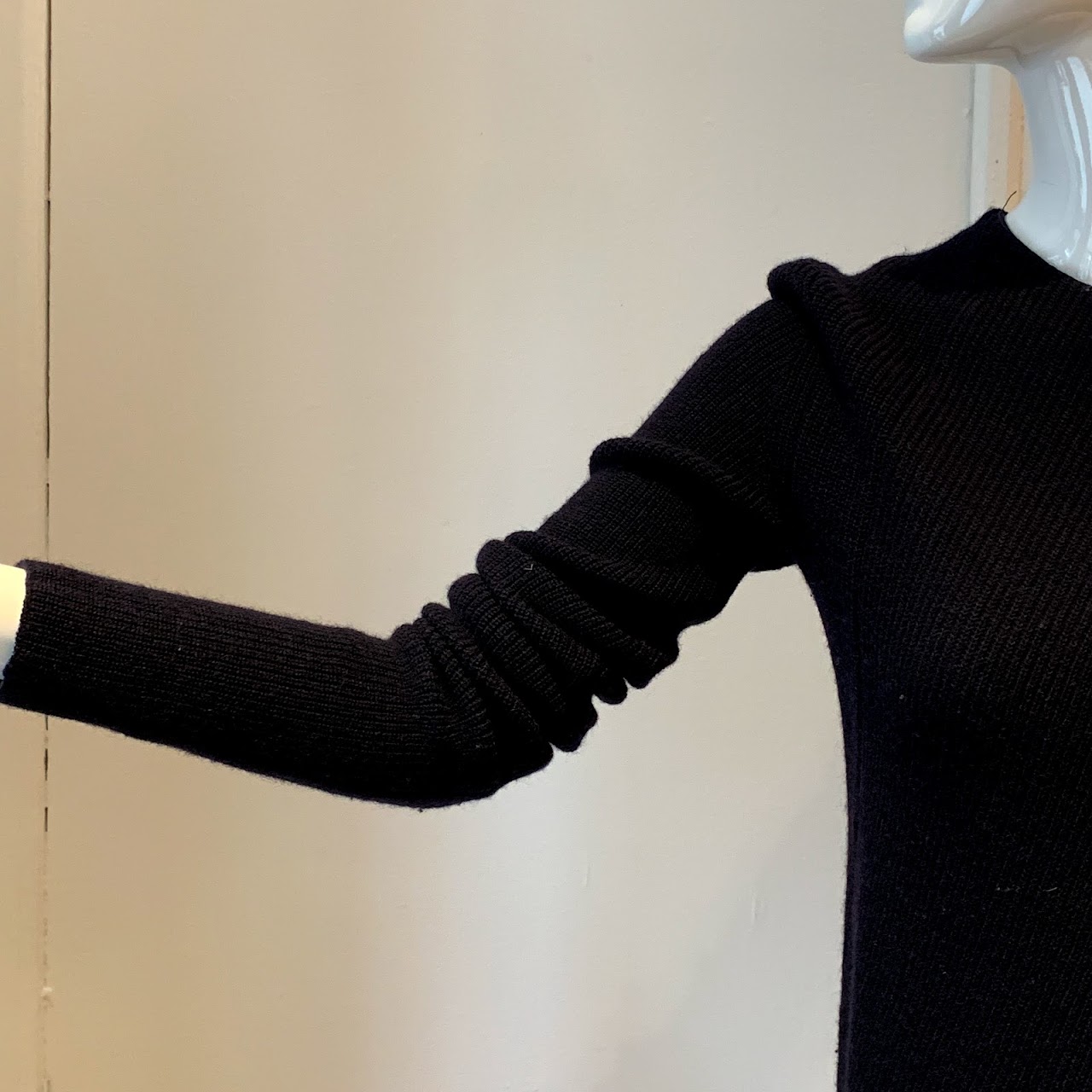 Balenciaga Navy Sweater Dress