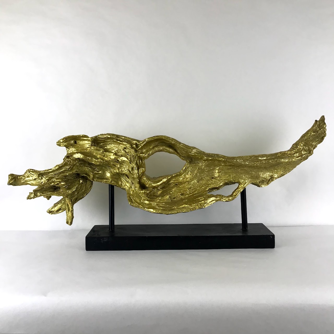 Gilded Driftwood Sculpture