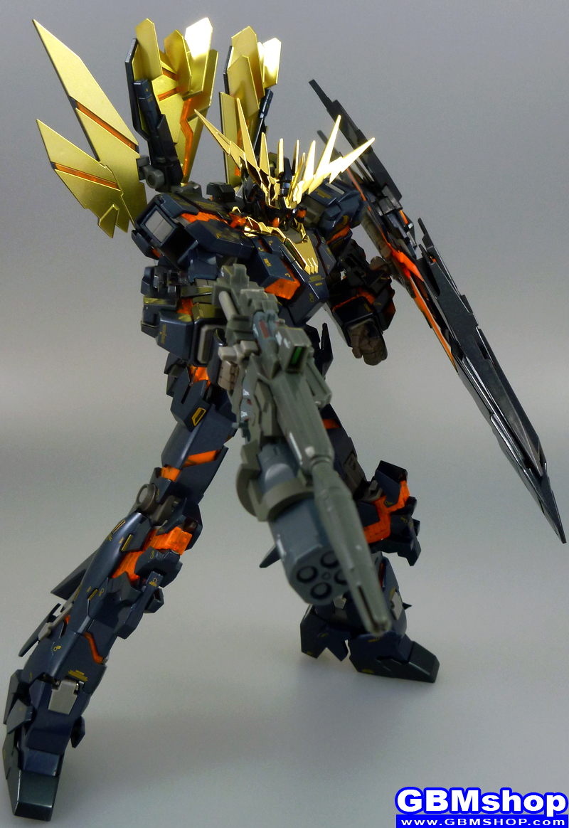 Gundam Fix Figuration METAL COMPOSITE #1011 RX-0 Unicorn Gundam 02 Banshee + Bandai 1/100 MG RX-0[N] Unicorn Gundam 02 Banshee Norn Full Armed Banshee