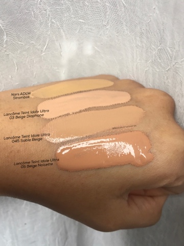 Lancome Teint Idole Ultra 24h Color Chart