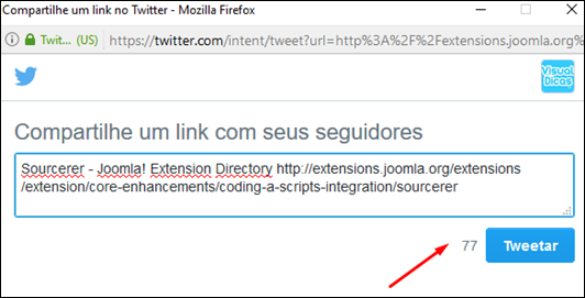 Como publicar qualquer coisa no Twitter usando o menu de contexto do Firefox - Visual Dicas