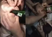 Lasing na Dalaga Minanyak ng Buong Barkada