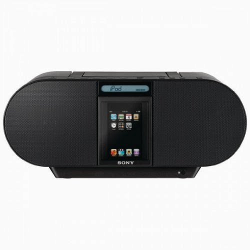  SONY ZSS4iPBLACK iPhone(R)/iPod(R) Boom Box