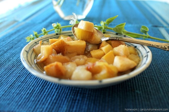 Warm-Pear-Salsa recipe for fish or chicken