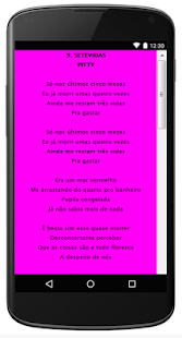 Pitty Top Albums Letras Screenshots 4