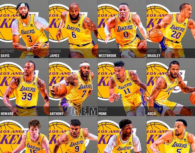 NBA 2K22 Los Angeles Lakers Next-Gen Portraits by GEM - Shuajota: NBA ...