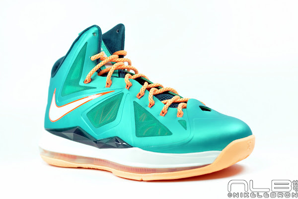 Release Reminder Nike LeBron X Setting aka Miami Dolphins