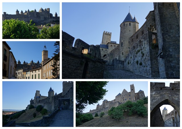 3. Carcasona (Carcasonne). Castillo de Lastours. Castres. - De viaje por Francia: diarios, viajes y excursiones en coche. (13)