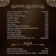 The Real Pune menu 1