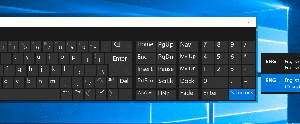 Come modificare il layout della tastiera in Windows 10