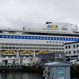 In de haven van Alesund.