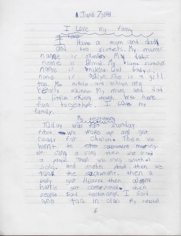 Journal 6