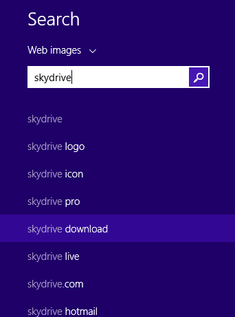 Поиск, чудо, Windows 8.1, Bing