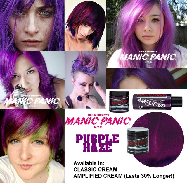 aksalonsupply: Manic panic funky colour creme