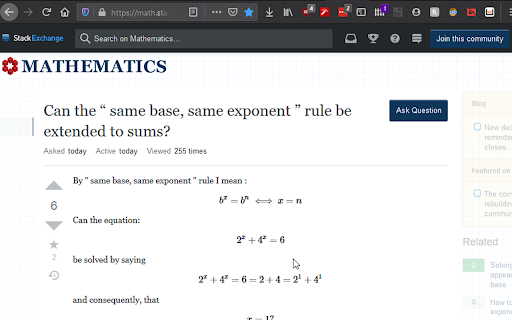 Focused StackExchange