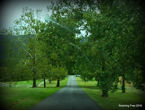 Entrance to the campground