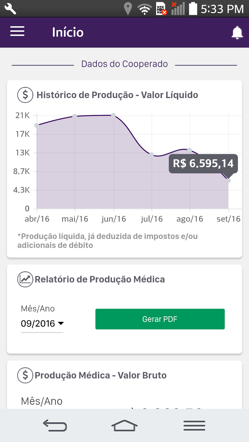 Unimed Blumenau Cooperado Screen 2