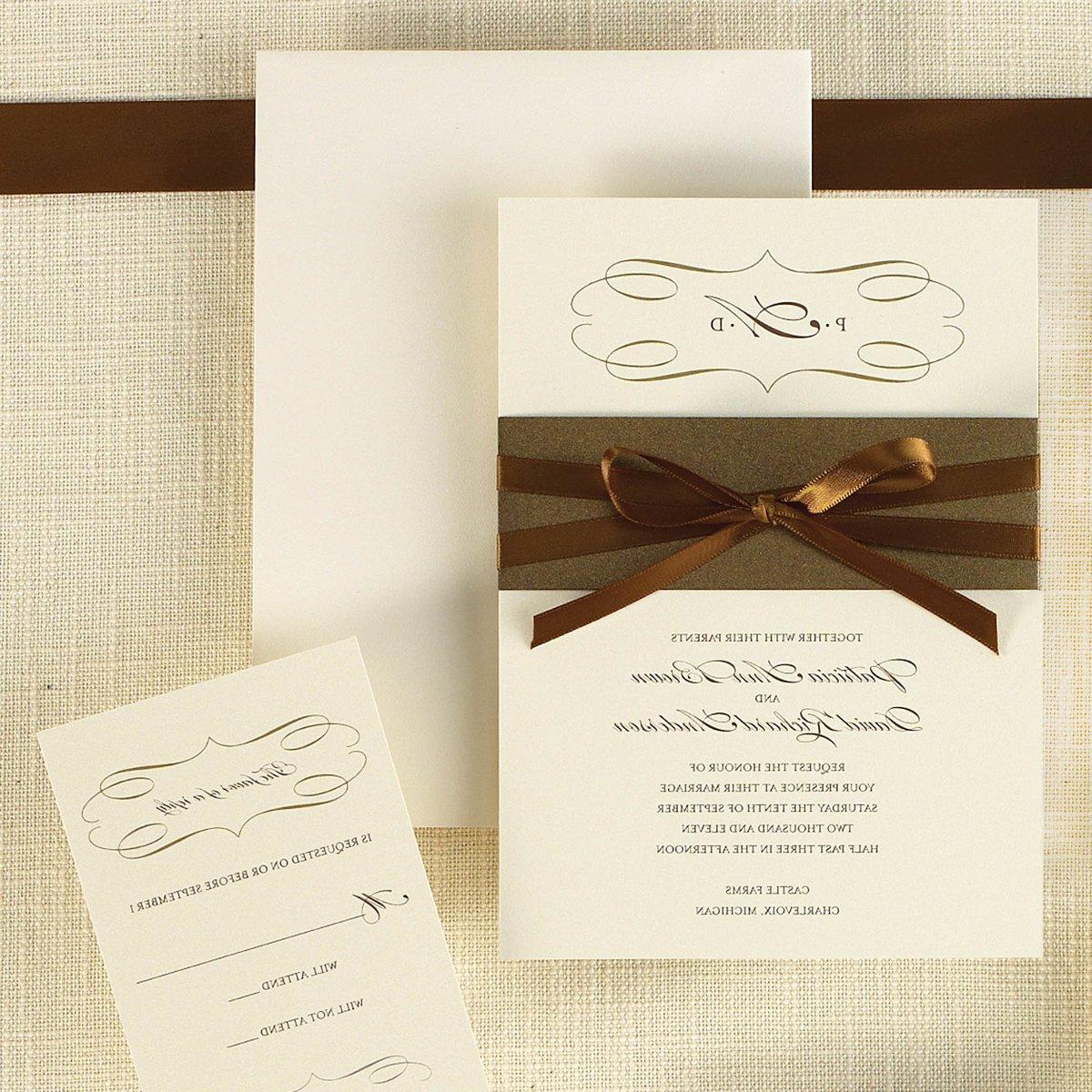 Modern Wedding Invitation