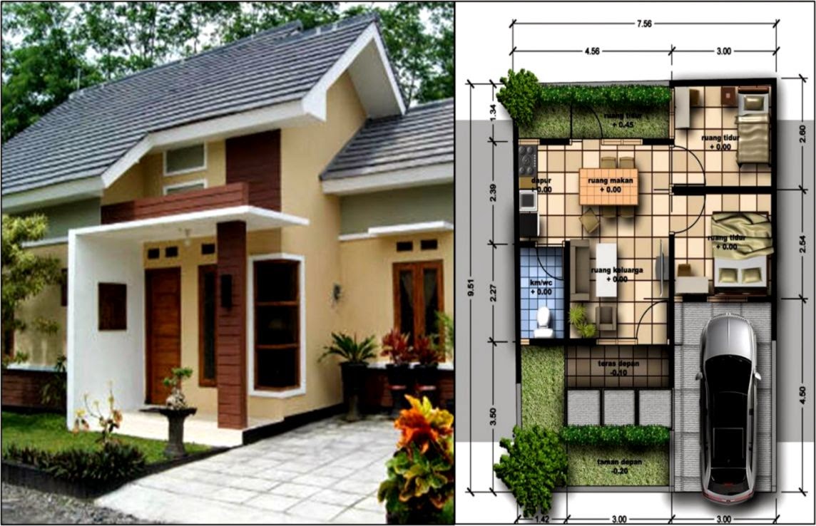 Foto Rumah  Mungil  Minimalis  Gallery Taman Minimalis 