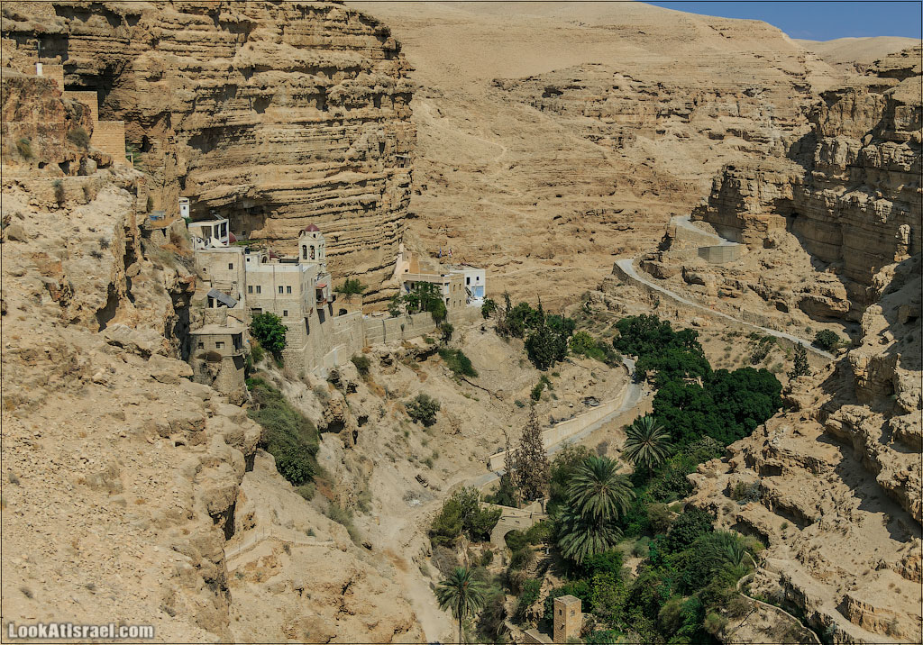 Монастырь святого Георгия Хозевита (Сент Джордж) | LookAtIsrael.com - Фотографии Израиля и не только...