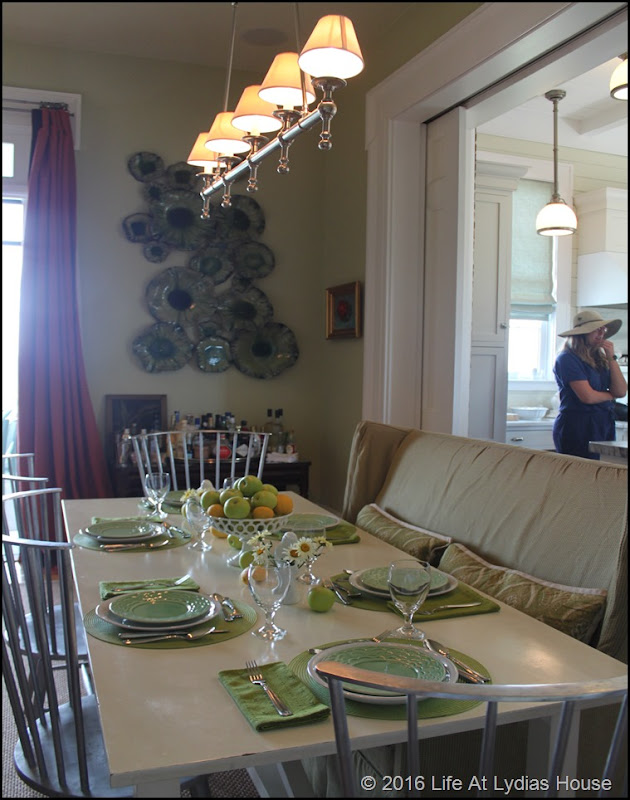 kitchen den dining area