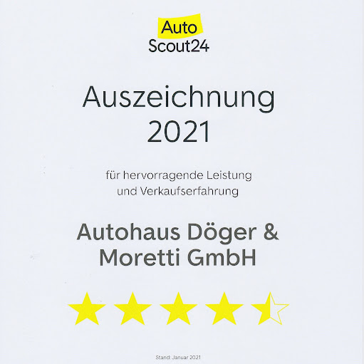 Autohaus Döger & Moretti GmbH, seit 2002 logo