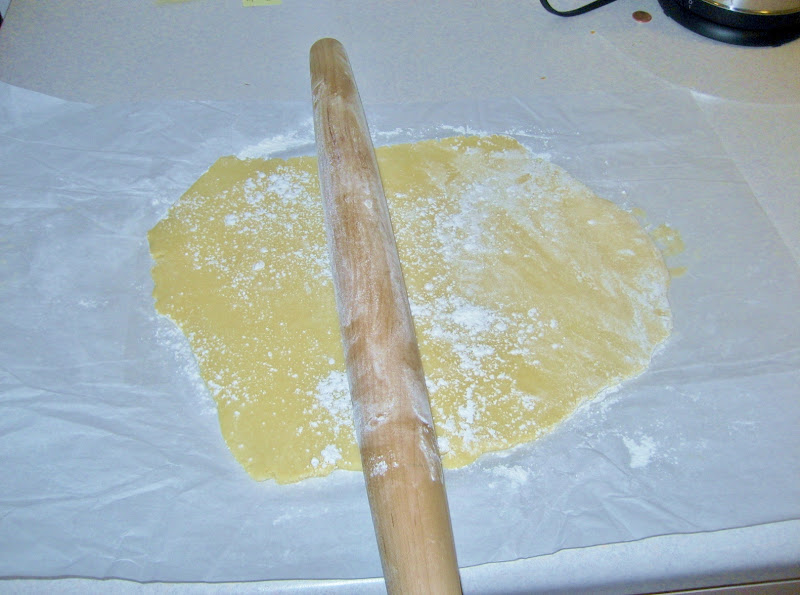 Dinner in the Life of a Dad—Lofthouse-style Sugar Cookies. Roll out the dough on flour instead of powdered sugar for better cookies.