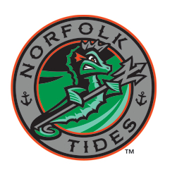 Norfolk Tides Baseball Club at Harbor Park Stadium logo