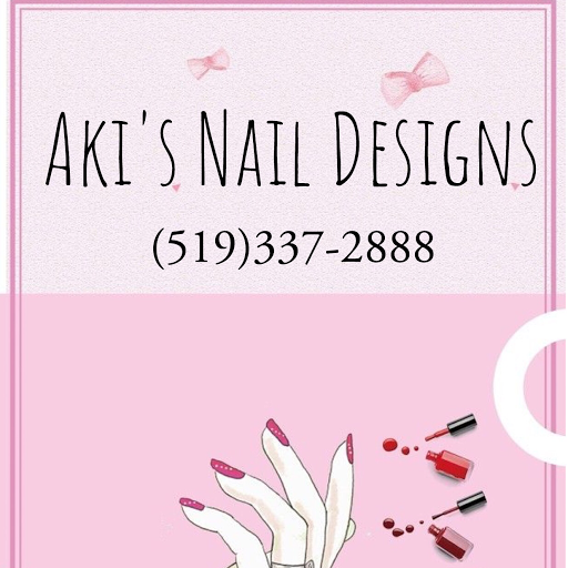 Aki's Nail Design logo