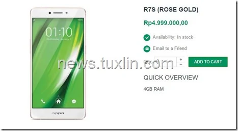 Oppo R7s