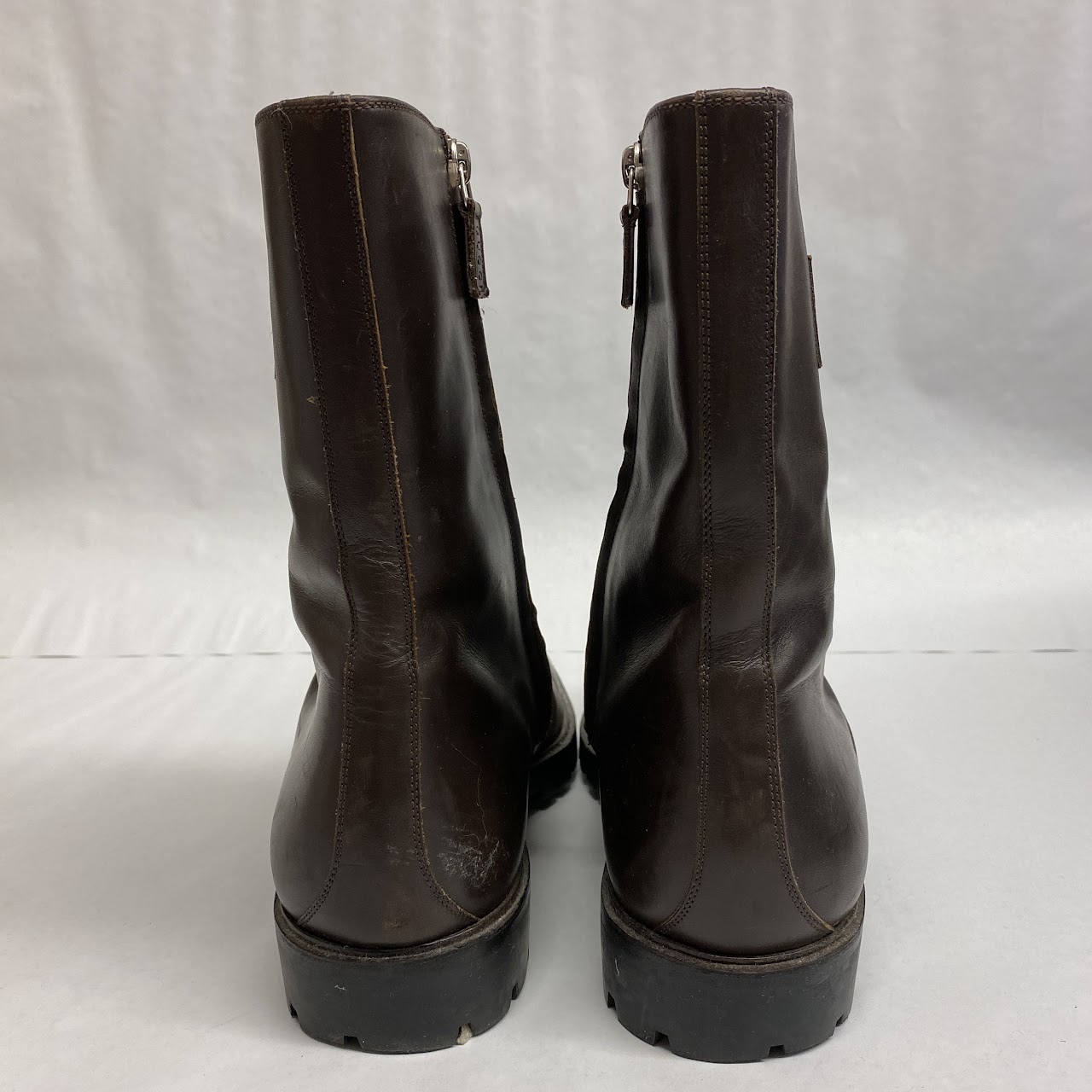 Gucci Brown Leather Boots