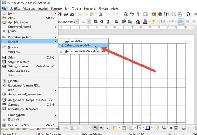 Come Creare Un Documento A Quadretti Con Word E Libre Office Ipcei